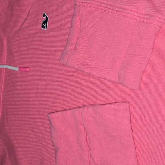 Vineyard Vines Funnel Neck Oversized Sweatshirt Pink Womens Size S - Picture 13 of 13